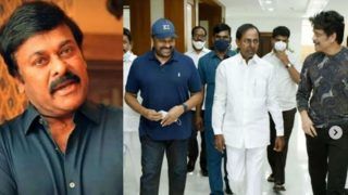 Chiranjeevi Tests COVID-19 Positive, Met Telangana CM K Chandrasekhar Rao Two Days Ago