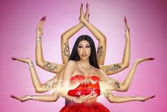 Cardi B Poses as 'Goddess Durga' to Advertise New Sneaker Collection, Indians Are Enraged