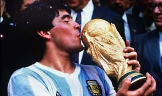 WATCH: Diego Maradona's Iconic 'Hand of God Goal' Against England at 1986 World Cup