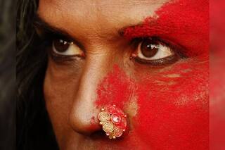 Milind Soman Shares Intriguing Picture With Vermillion And Kohl On The Face, Fans Ask 'Are You Part of Laxmii'