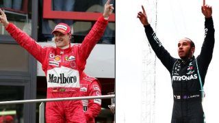 Twitterverse Screams F1 G.O.A.T After Lewis Hamilton Matches Michael Schumacher Record With Seventh Formula One Title