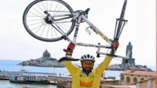 Indian Para Cyclists Embark on Journey From Kashmir to Kanyakumari to Scout Talents