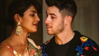 Priyanka Chopra Jonas Celebrates Diwali With Nick in London Wearing a Stunning Sabyasachi Saree