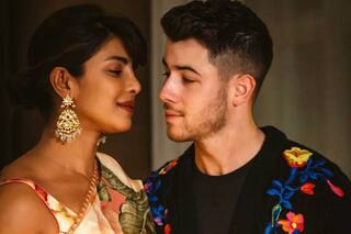 Priyanka Celebrates Diwali With Nick in London Wearing a Stunning Sabyasachi Saree