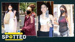 Shilpa Shetty, Alaya F, Sanya Malhotra, Kriti Kharbanda, Dhvani Bhanushali Spotted by Paps