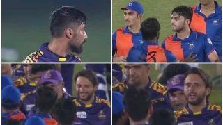 Shahid Afridi Wins Twitterverse With Golden Advice to Afghan Pacer Naveen-ul-Haq After Heated Argument With Mohammad Amir During LPL 2020 Game