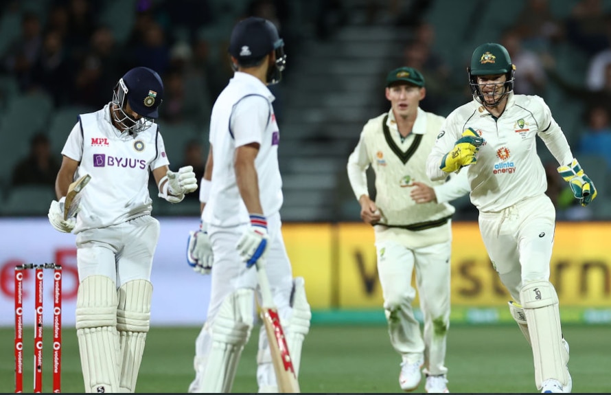 Australia vs India, 1st Test (HIGHLIGHTS): स्टार्क-कमिंस को मिली सफलताएं; 244 पर ढेर हुई टीम इंडिया
