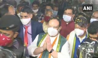 बंगाल विधानसभा चुनाव के लिए भाजपा ने शुरू किया अभियान, नड्डा के काफिले पर महिलाओं ने बरसाए फूल