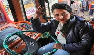 Breaking The Taboo: Pooja Devi, Mother of 3 Becomes Jammu And Kashmir's First Woman Bus Driver