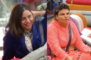 Arshi-Rakhi Make Fun of Each Other's Eyebrows, Describe Them as 'Nevela-Chamgadar' – Watch Funny Video