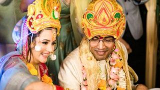 Comedian Biswa Kalyan Rath Marries Bidaai Actor Sulagna Panigrahi in a Traditional Wedding - View Pics