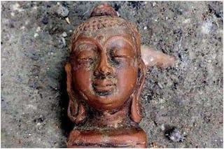 Ancient Buddha, Coins & Artifacts Found While Digging Mound For Purvanchal Expressway in UP