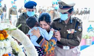 CRPF Dy Commandant Martyred In Sukma Leaves Behind a Toddler And Heartbroken Wife