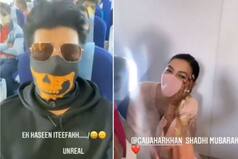 Gauahar Khan Bumps Into Kushal Tandon in Flight, ex-beau Makes a Viral Video And Says 'Haye Kismat' - Watch