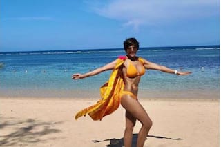 Mandira Bedi Sets Temperature Soaring in Yellow Bikini, Pic Will Make Your Jaws Drop