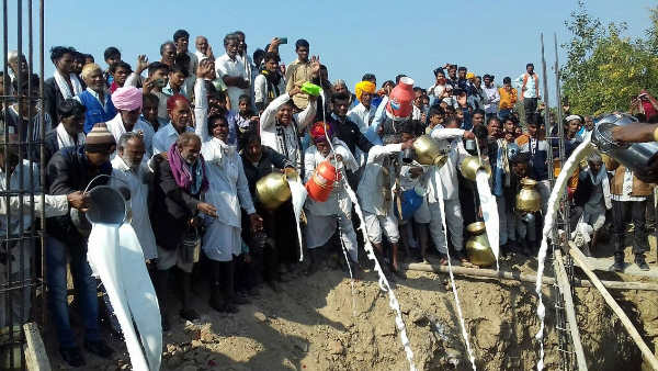 Over 10,000 Litres of Milk, Curd Poured in Foundation Pit for Rajasthan's  Devnarayan Temple | India.com