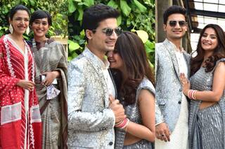 Mirzapur Star Priyanshu Painyuli And Wife Vandana Joshi Look Drenched in Love at Their Wedding Party - See Pics