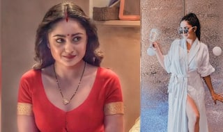 त्रिधा चौधरी ने बाथरोब में फ्लॉन्ट किया अपना हॉट अवतार, आश्रम में बोल्ड सीन देकर मचाई थी सनसनी