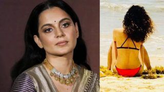 कंगना रनौत ने शेयर की बिकिनी फोटो, हो गईं ट्रोल, लोगों ने कहा- ये सिखाएगी भारतीय संस्कृति...!