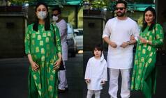 Christmas 2020: Kareena's Pregnancy Glow in Green Kurta From House of Masaba is Unmissable, Bebo's Festive Outfit Costs Rs 9k, See Pictures