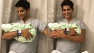 'Tum Hi Ho Pehle, Tum Hi Ho Akhir'! Karanvir Bohra Shares Adorable Video Holding His Newborn Daughter