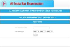 AIBE XV Admit Card 2020 Released: AIBE ने जारी किया AIBE XV 2020 का एडमिट कार्ड, डाउनलोड करने का ये है Direct Link 
