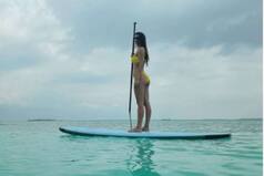 Disha Patani's Bikini Picture Surrounded By Water is Making Her Fans Swoon Over Her