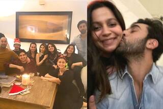 Ranbir Kapoor Kisses Alia Bhatt's Sister Shaheen Bhatt at The Family Christmas Party - See Pics