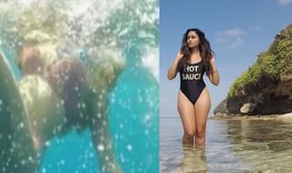 आश्रम 2 में बॉबी देओल के साथ जमकर बेडरूम सीन देने वाली त्रिधा चौधरी अब पूल में नहाती आईं नज़र, देखें हॉट वीडियो