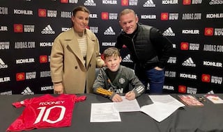 Wayne Rooney's 11-Year-Old Son Kai Signs With Manchester United Youth Academy