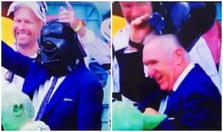 WATCH | Allan Border Steals Show as Darth Vader at Gabba