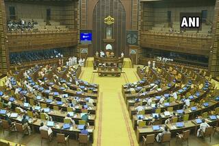 Kerala Assembly Session Underway: Congress-led UDF Creates Ruckus, Stages Walkout