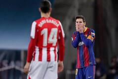 Messi Gets FIRST-Ever RED Card For Barca as Bilbao Edge Barca in Final
