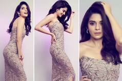 Tribhanga Actor Mithila Palkar in Rs 70K Off-Shoulder Embellished Gown Looks Elegant and Classy