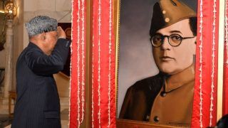 'President Unveiled Netaji's Painting And Not of Any Actor'
