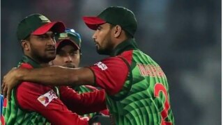 बांग्लादेश की वनडे टीम से बाहर हुए मशरफे मुर्तजा, बैन के एक साल बाद शाकिब अल हसन की वापसी