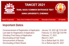 TANCET 2021: Registration Date Extended Till Feb 16, Candidates Can Check Final Status on Feb 23