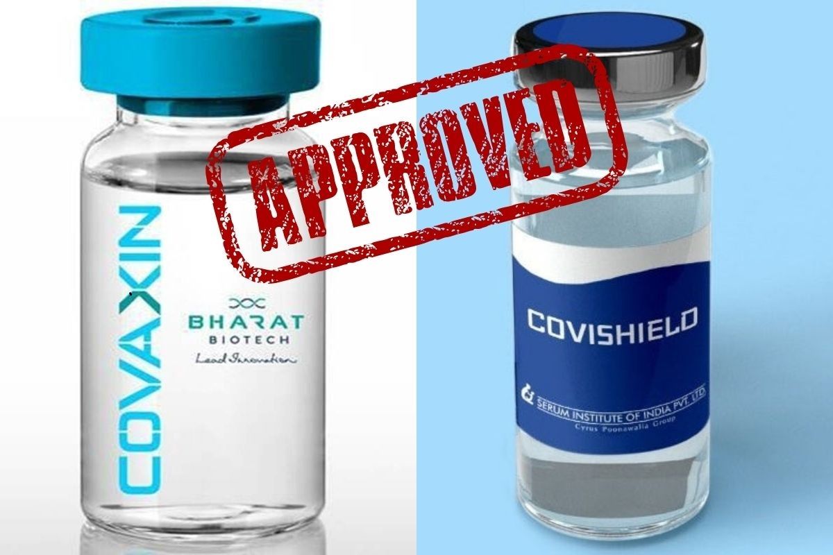 India Gets 2 Vaccines Against Coronavirus as Covaxin, Covishield Get Final  Nod by DCGI