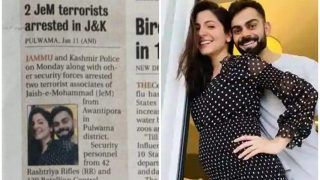 Virat Kohli-Anushka Sharma's Picture Appears in Newspaper Piece About JeM Terrorists; Alleged Goof-up Goes Viral 