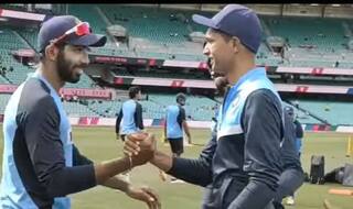 3rd Test, Day 1 WATCH: Navdeep Saini Gets His Test Cap From Jasprit Bumrah