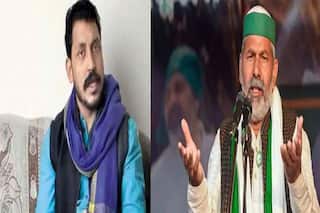 भीम आर्मी प्रमुख चंद्रशेखर आजाद ने गाजीपुर बॉर्डर पर राकेश टिकैत से मुलाकात की, सरकार पर लगाए गंभीर आरोप