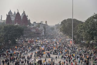 Farmers' Protest in Delhi Turns Violent as Protesters Clash With Police | 10 Points