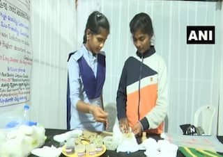 Telangana Govt School Students Make 'Zero Waste' Sanitary Napkins, Call It 'Stree Raksha Pads'