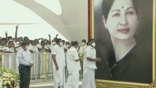 Tamil Nadu CM Palaniswami Inaugurates Former CM Jayalalithaa's Memorial at Marina Beach