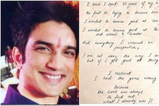 Sushant Singh Rajput's Handwritten Note Shared by Sister Shweta Brings Tears