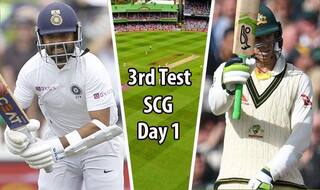 Highlights India vs Australia, 3rd Test: Labuschagne, Pucovski Hit Half-Centuries on Day 1