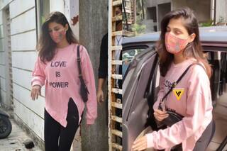 Rhea Chakraborty Gets Annoyed, Asks Paparazzi to 'Not Follow' Her as She Goes Out With Brother Showik
