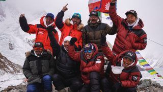 Nepali Mountaineers Record History, Scale World's Second 2nd Tallest Peak K2 in Winter