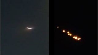 UFO Spotted in Ludhiana? Residents Claim They Saw a Shiny Unidentified Object in Sky | Watch Viral Video