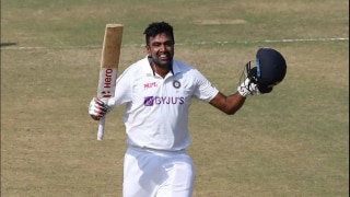Ravichandran ashwin becomes 2nd player to score hundred and five wkt haul in a test most times after ian botham 4424017